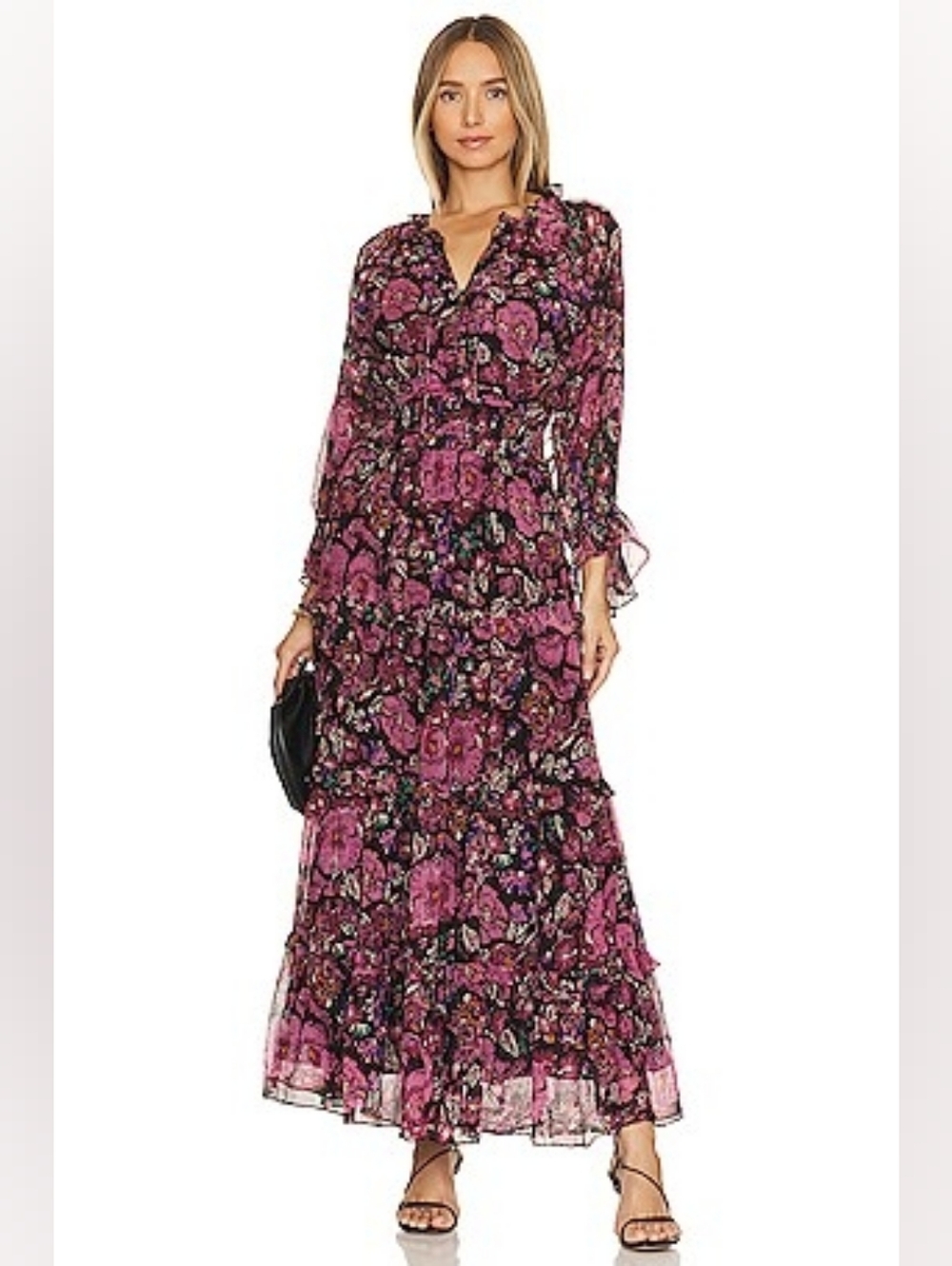 Cleobella Raya Ankle Dress in Jolie Floral Print